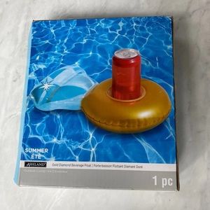 Engagement ring floatie drink holder bachelorette